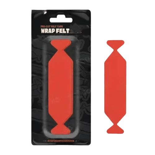 Rakel-Filz - Flügelförmig Rot 10-teiliges Set