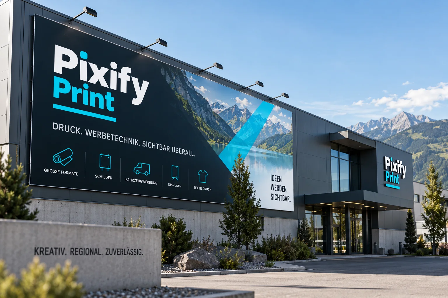 Pixifyprint ch Schilder Firmenbeschriftung