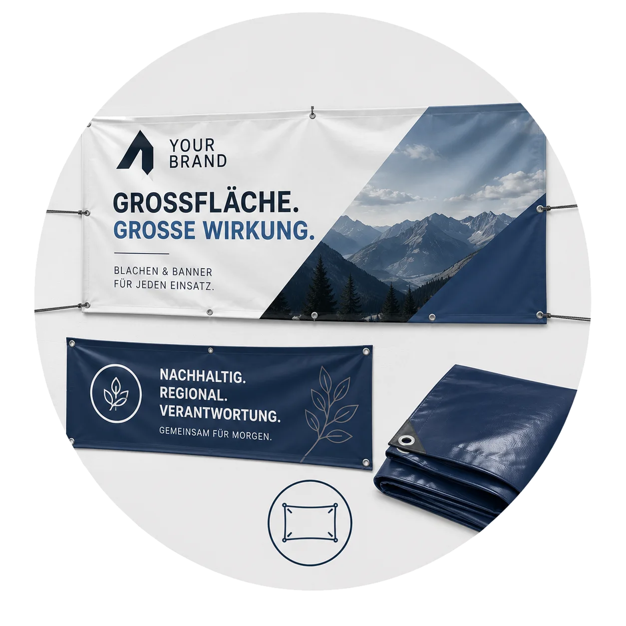 Banner und Blachen – individuell, vielseitig, in deiner Wunschgrösse